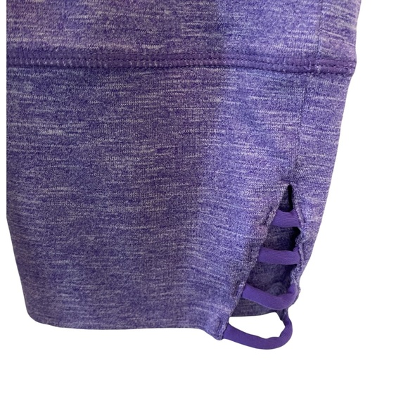 PRANA Tori Yoga Cropped Capri Leggings Purple Women’s size small - Picture 5 of 6